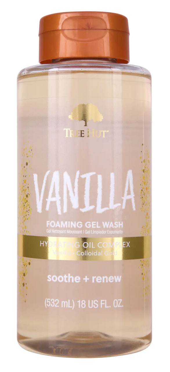 Tree Hut Vanilla Foaming Gel Wash 532ml - Гель для душу Tree Hut Vanilla Foaming Gel Wash 532ml - Гель для душу